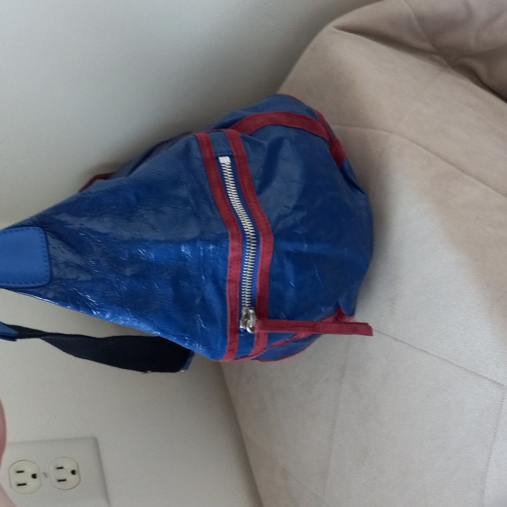 Isabel Marant Neway Day Hobo cobalt and maroon. Price FIRM - Picture 2 of 11